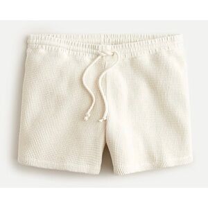 NEW JCREW Cream Waffle Lounge Shorts
